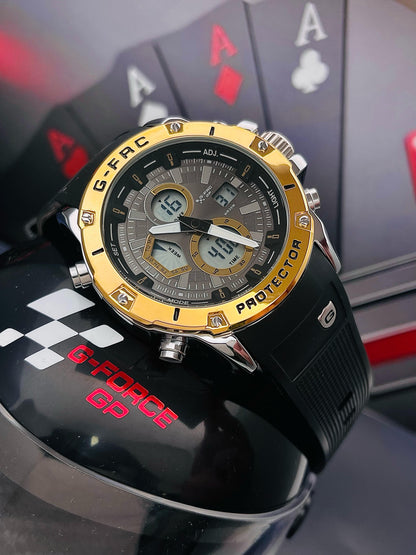 Reloj G-Force Moto-GP — Estilo Racing