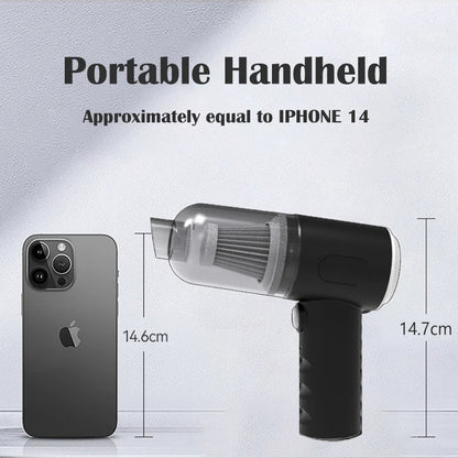 Mini Aspiradora Pro-Clean Portátil 4 en 1: Limpieza Total para tu Escritorio, Carro y Hogar