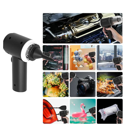 Mini Aspiradora Pro-Clean Portátil 4 en 1: Limpieza Total para tu Escritorio, Carro y Hogar
