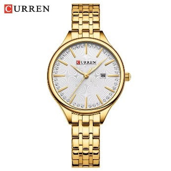 Reloj Curren 9099 — Estilo Sutil con Toques de Color
