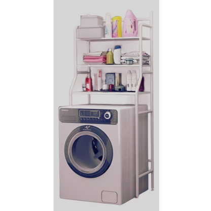 🧺 Organizador para Lavadora – Estante Metálico de 3 Niveles para tu Cuarto de Lavado
