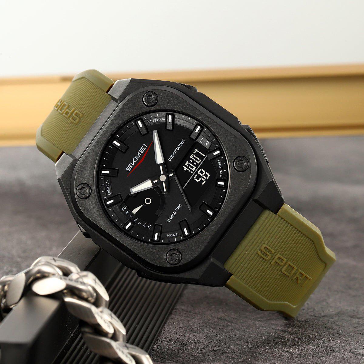 Reloj SKMEI 2328 — Doble Hora Deportivo
