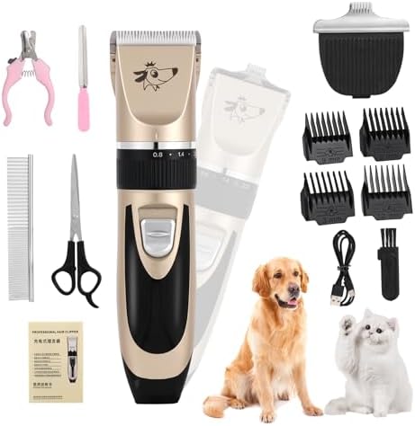 Kit de Aseo para Mascotas - Cortadora Recargable - vista principal