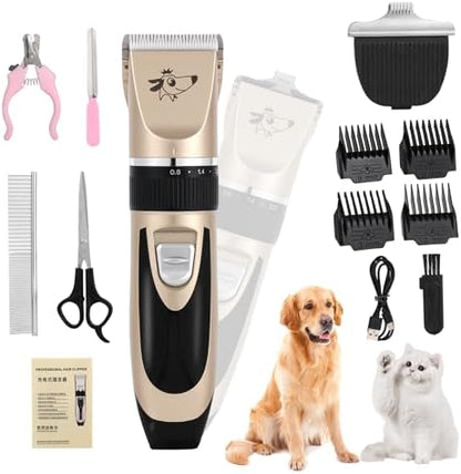 Kit de Aseo para Mascotas - Cortadora Recargable - vista principal