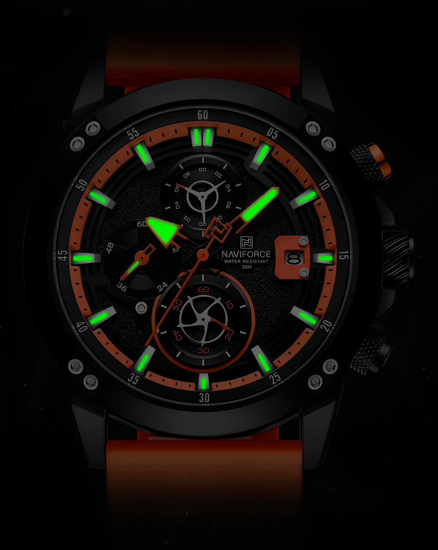 Reloj Naviforce Deportivo Nf8033 – Correa en Goma