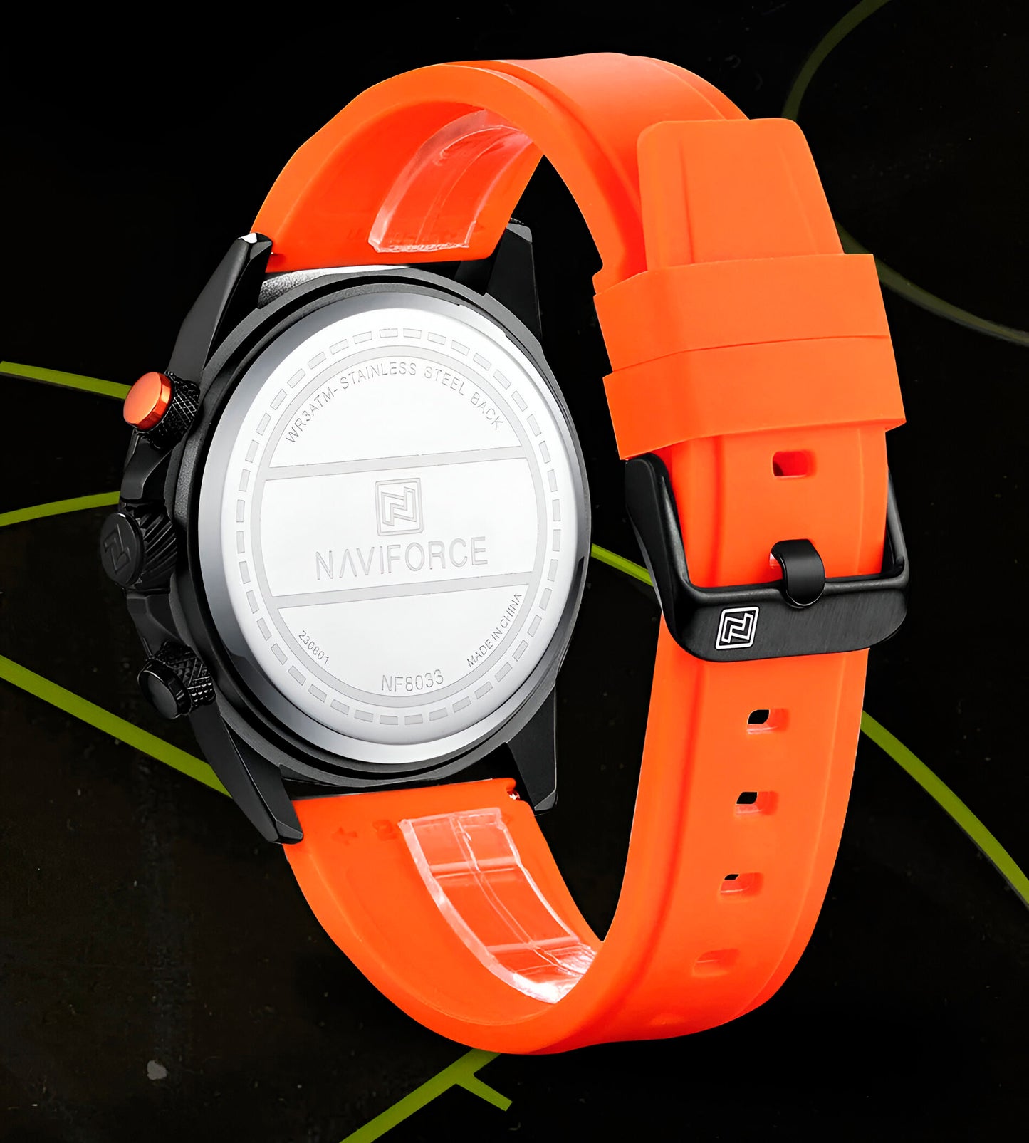 Reloj Naviforce Deportivo Nf8033 – Correa en Goma