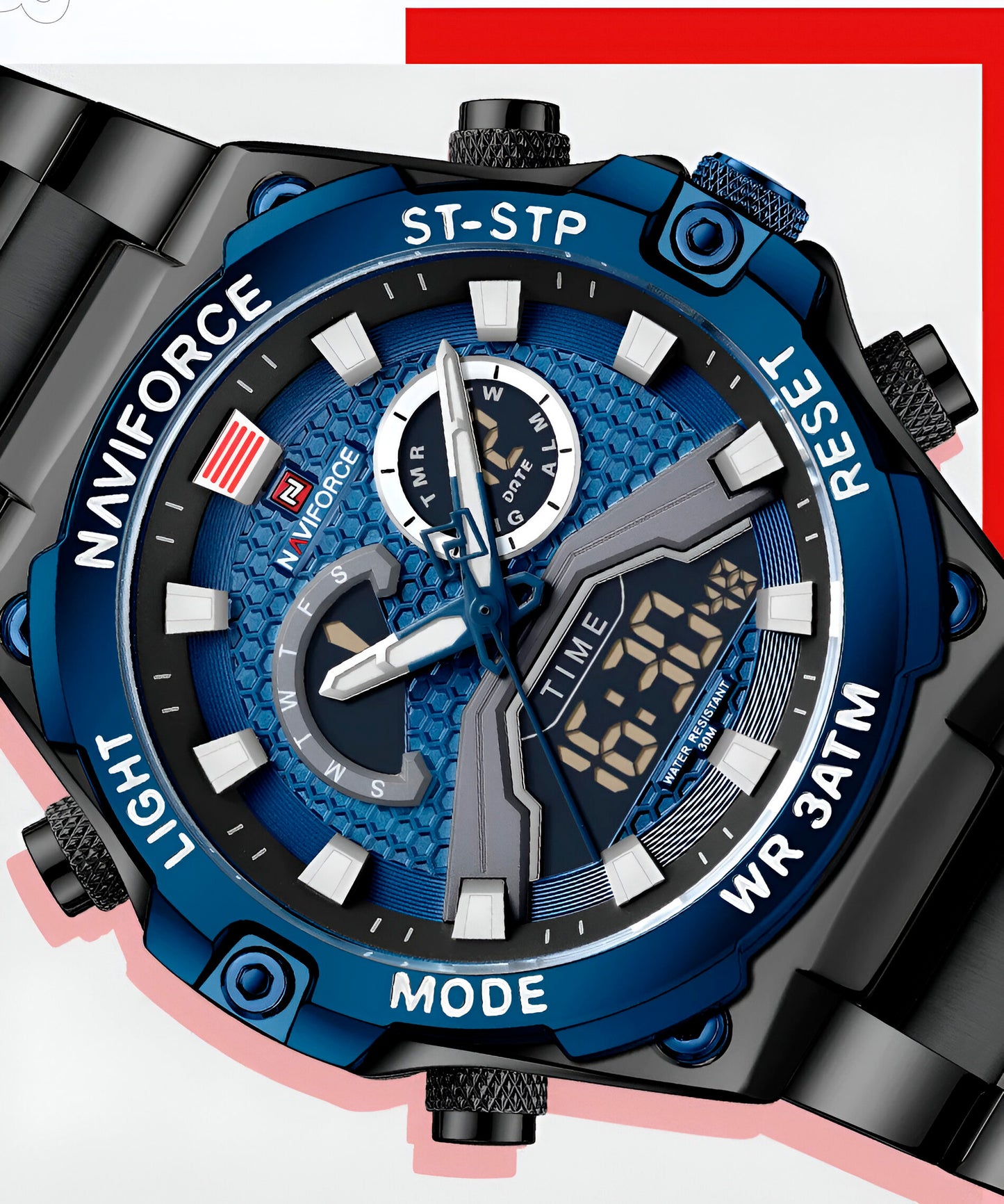 Reloj Naviforce Casual Nf9207 Cronógrafo – Moderno para Hombre