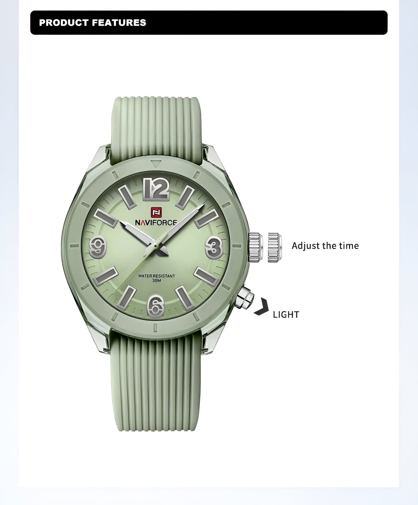 Reloj Naviforce Sport NF7103 — Resistente y Deportivo para Mujer