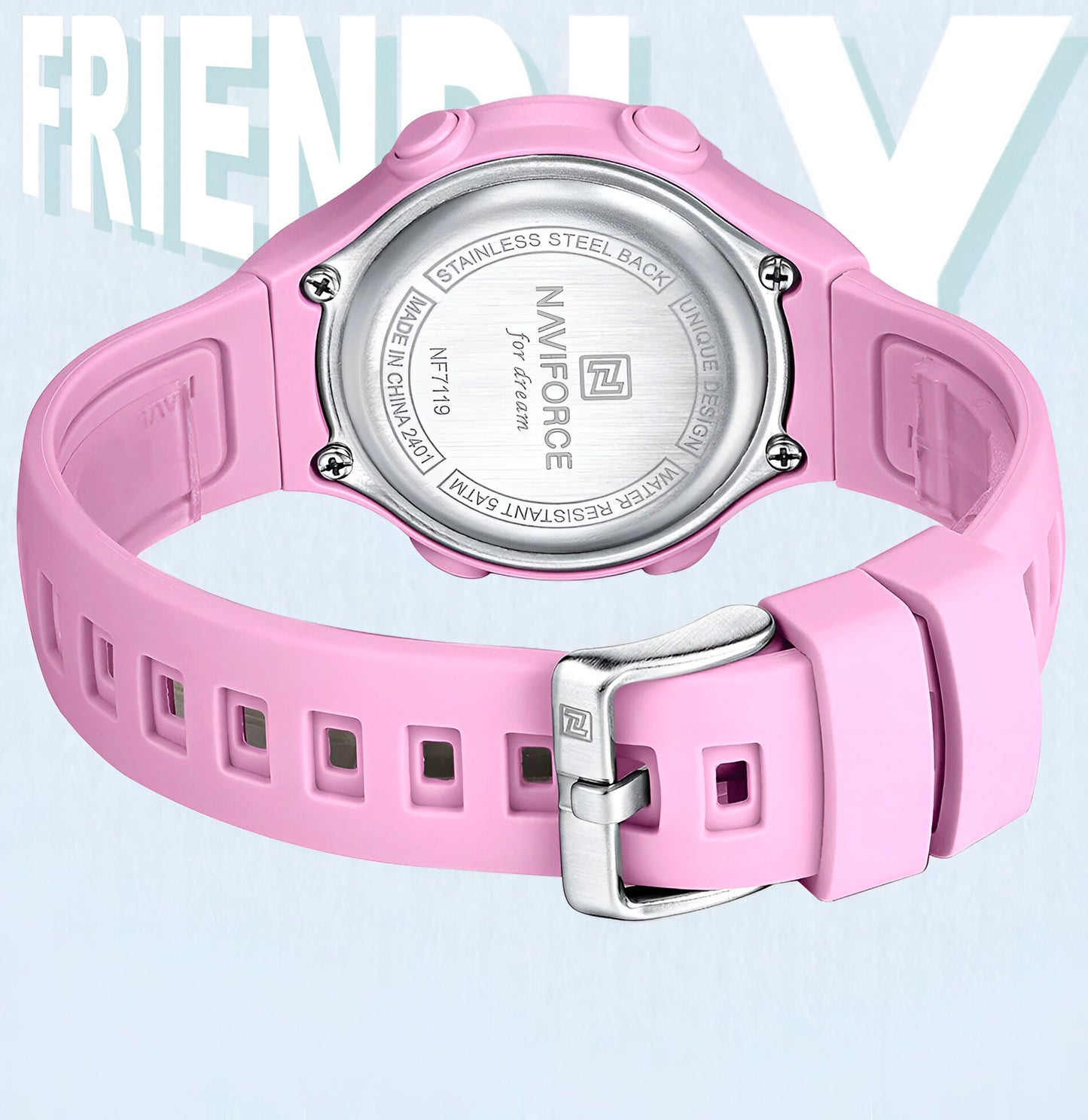 Reloj Naviforce Sport NF7119 — Digital Deportivo para Mujer