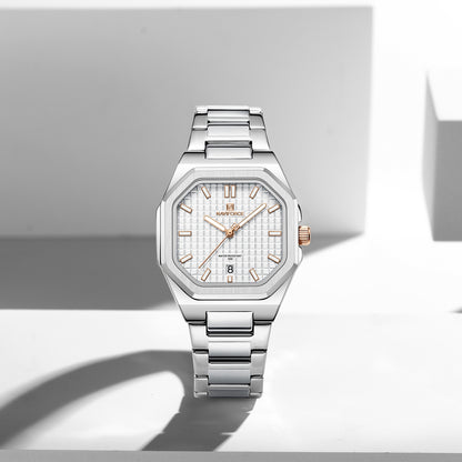 Reloj Naviforce Casual NF5053 — Pulsera de Acero para Mujer