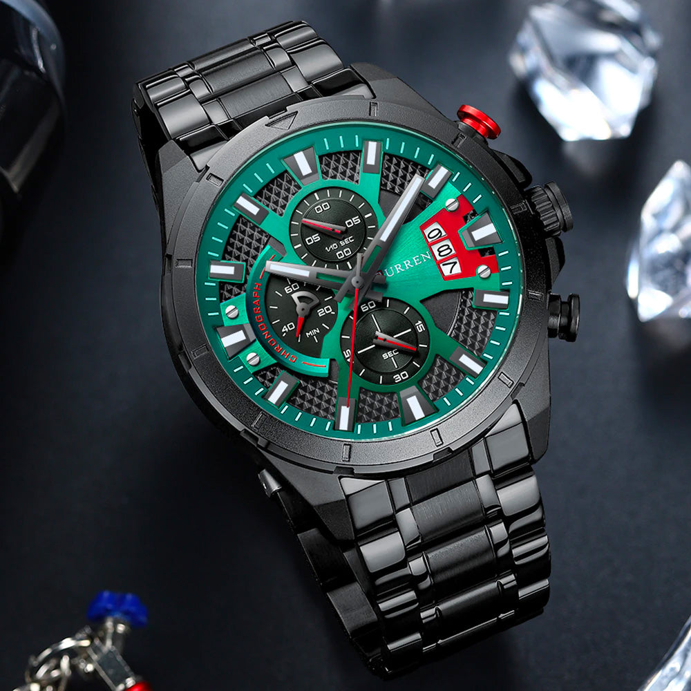 Reloj Curren 8401 — Edición Especial Acero Inoxidable