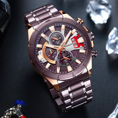 Reloj Curren 8401 — Edición Especial Acero Inoxidable
