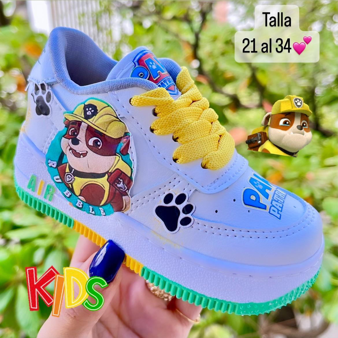 Calzado Paw Patrol Sublimado Tenis