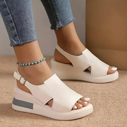 Combo Sandalia Ortoflex + Moña Satín – Comodidad Ortopédica y Estilo