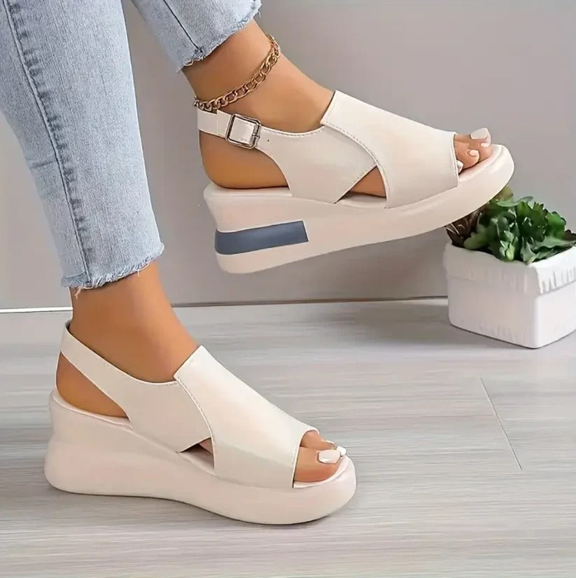 Combo Sandalia Ortoflex + Moña Satín – Comodidad Ortopédica y Estilo