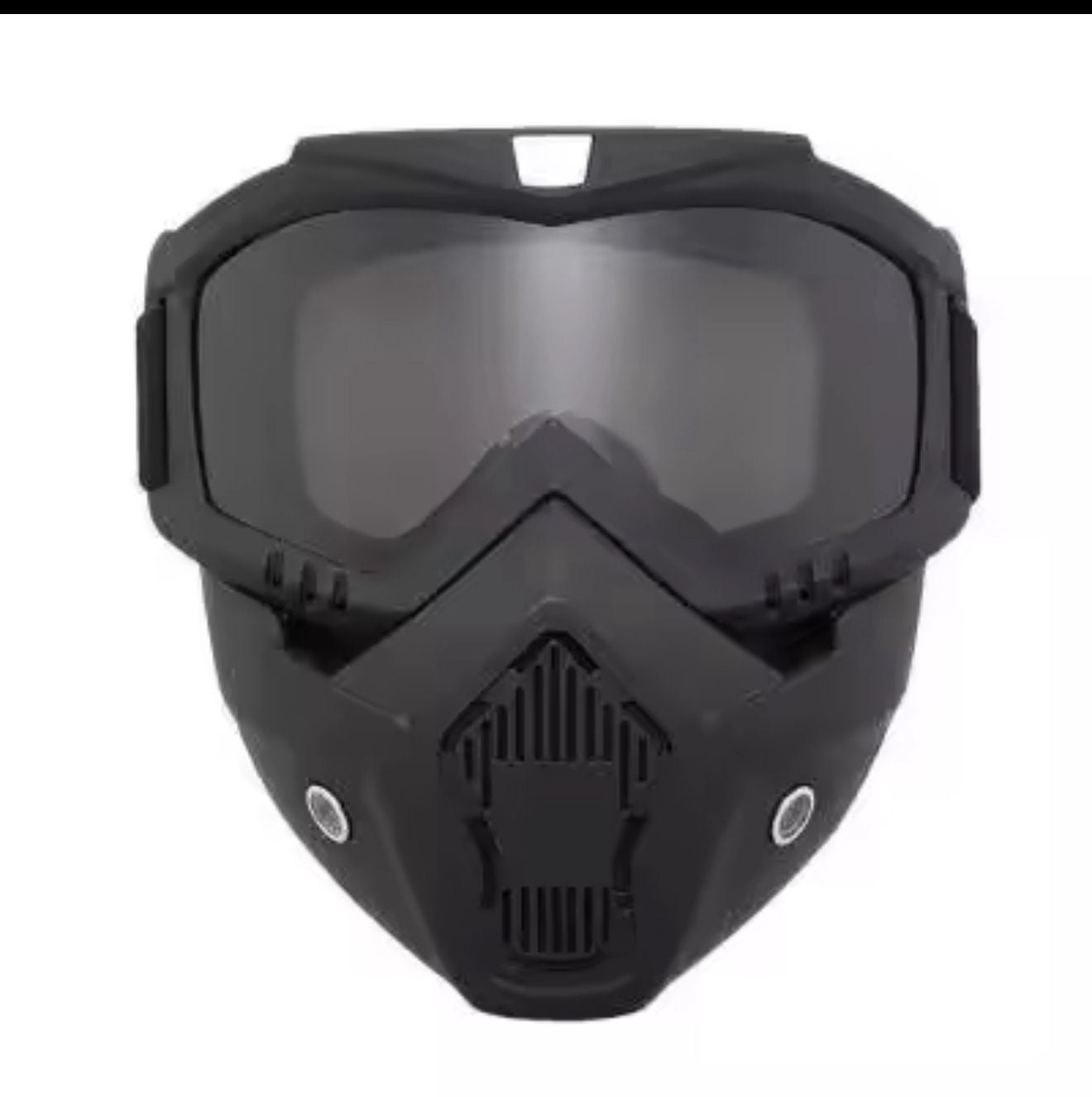 Gray helmet for bikers