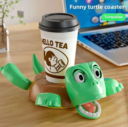 Portavasos Tortuga 3D: Detalle Divertido para tus Bebidas