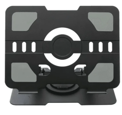 Base Metálica 360° FNX-L07 — Soporte Universal para Celular, Tablet y Laptop