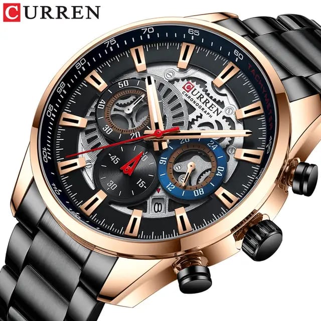 Reloj Curren 8391 — Plata para Hombre