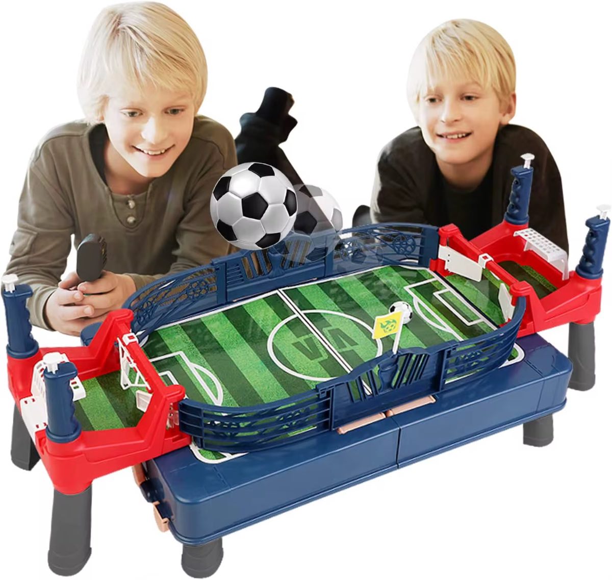 Mesa de Futbolito de Aire Interactiva — Balón flotante, diversión de estadio