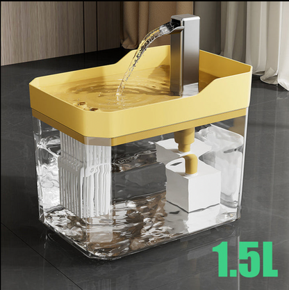 Dispensador de Agua Automático para Mascotas con Filtro — Capacidad 1.5L