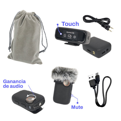 Micrófono DJI 1.1 — Audio Profesional Inalámbrico para Creación de Contenido