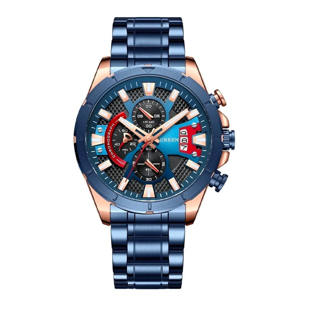 Reloj Curren 8401 — Edición Especial Acero Inoxidable