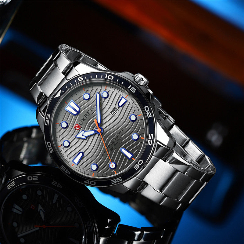 Reloj Curren 8426 — Cuarzo con Correa de Acero