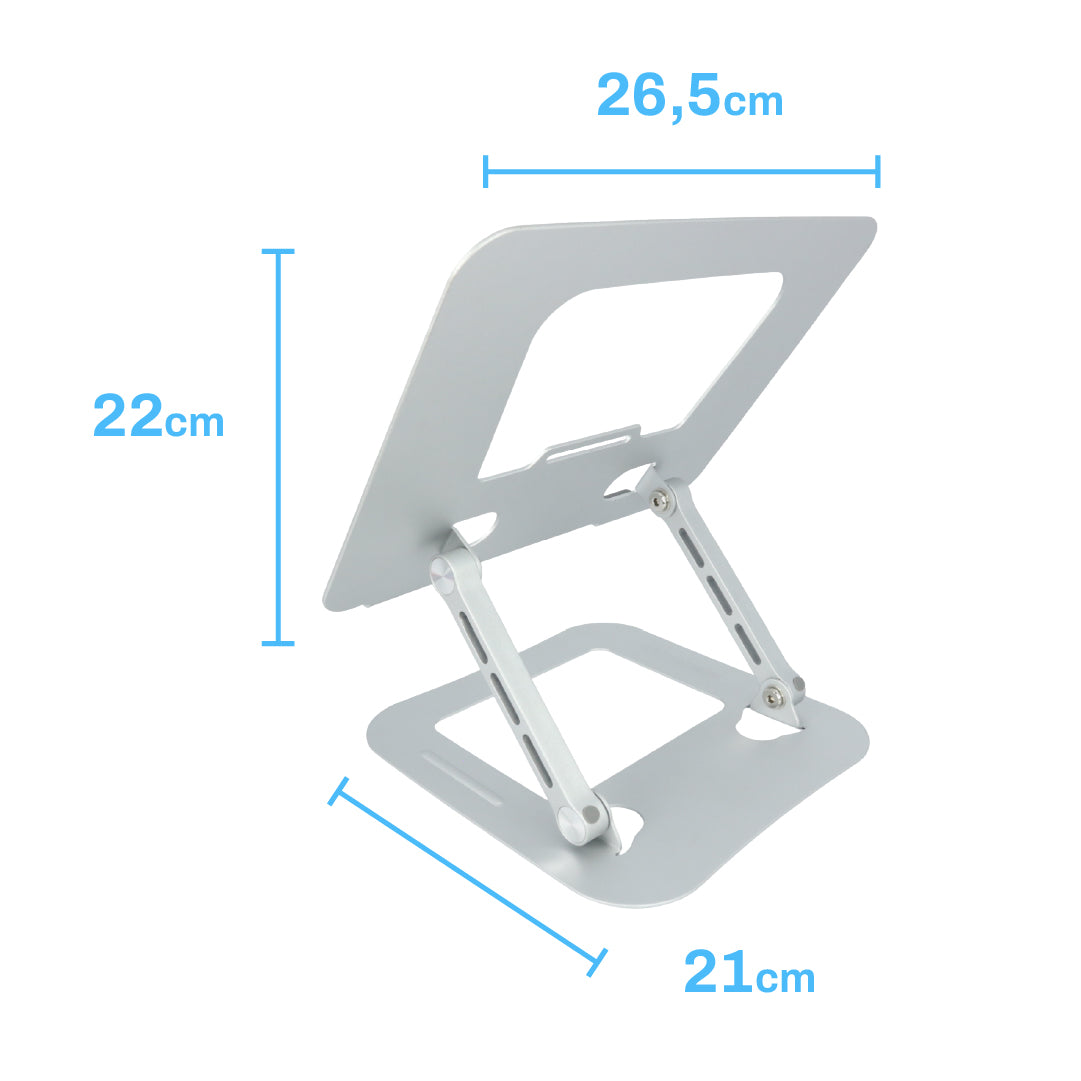 Soporte para Portátil Holder J30 — Base Metálica Ajustable 180°