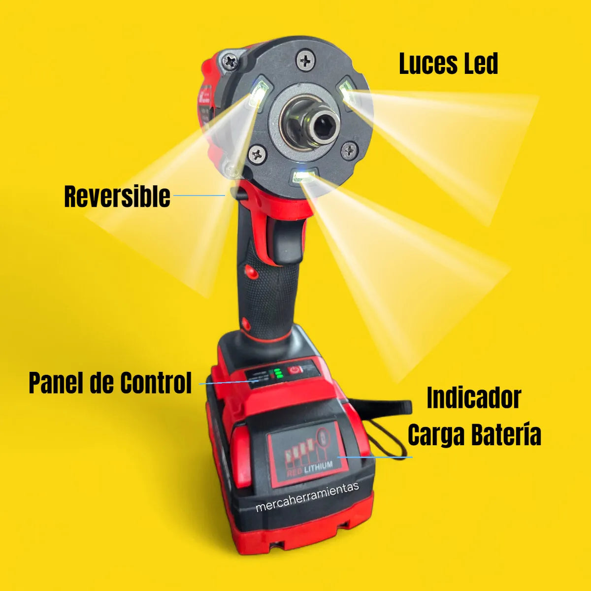 Pacha Taladro + Pulidora HE-302 — 2 en 1: Taladro Percutor y Pulidora Angular
