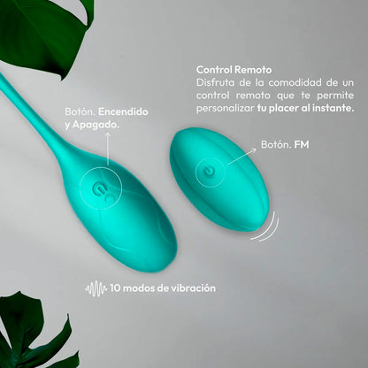 Huevo Vibrador Punto G Recargable - detalle