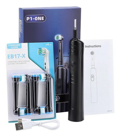 Cepillo Dental Eléctrico Sónico MIVOH: 31,000 Oscilaciones/Minuto para Limpieza Profesional