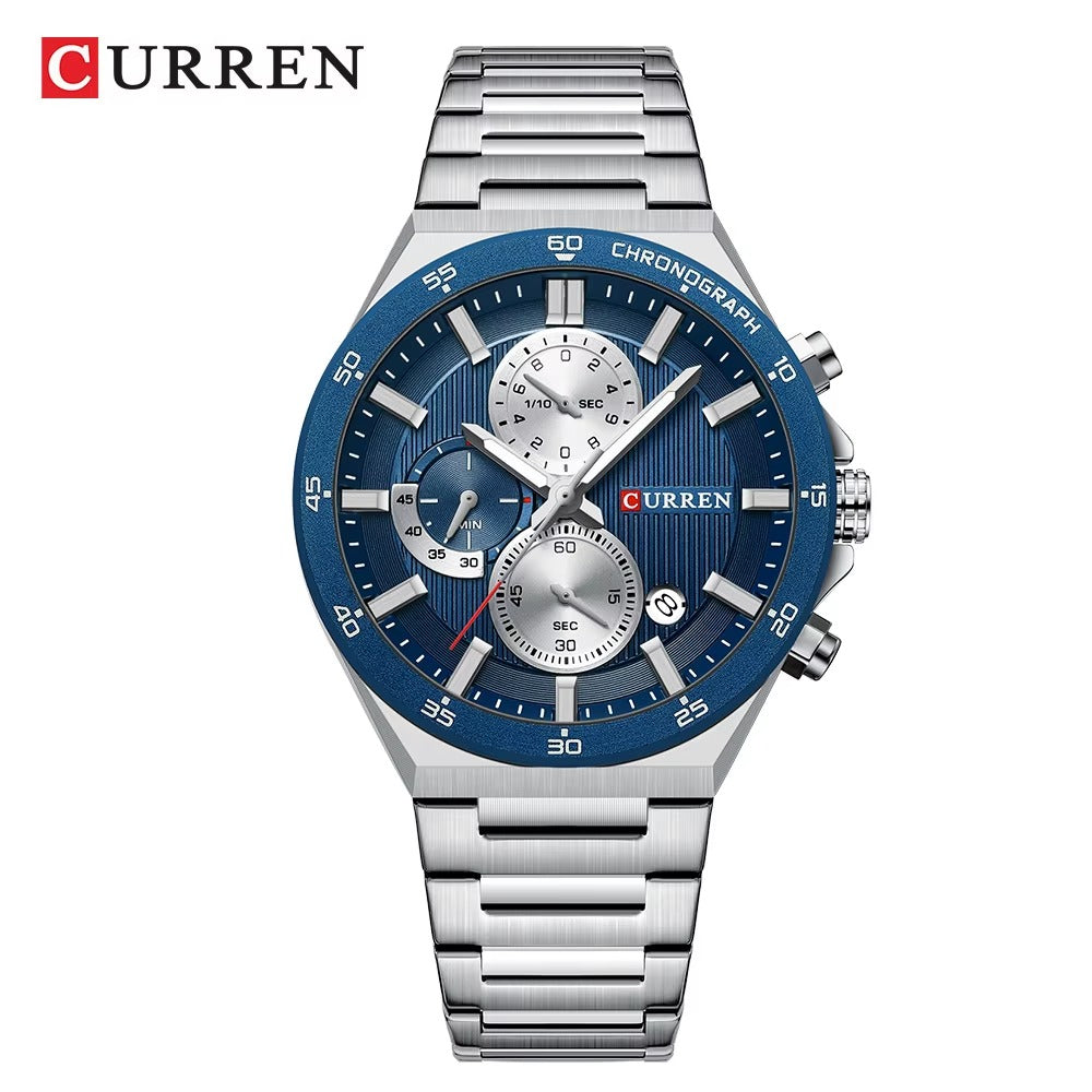 Reloj Curren 8481 — Acero Inoxidable Premium