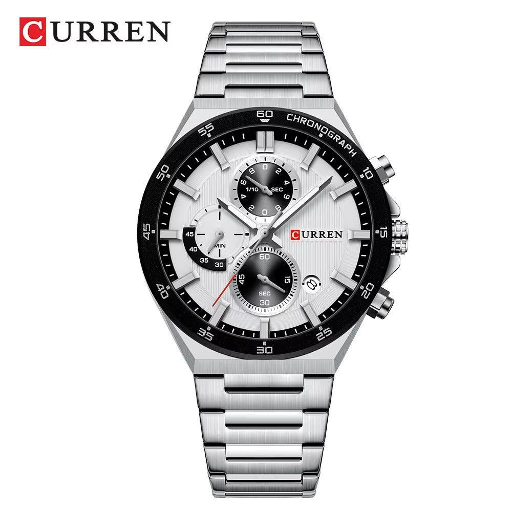 Reloj Curren 8481 — Acero Inoxidable Premium