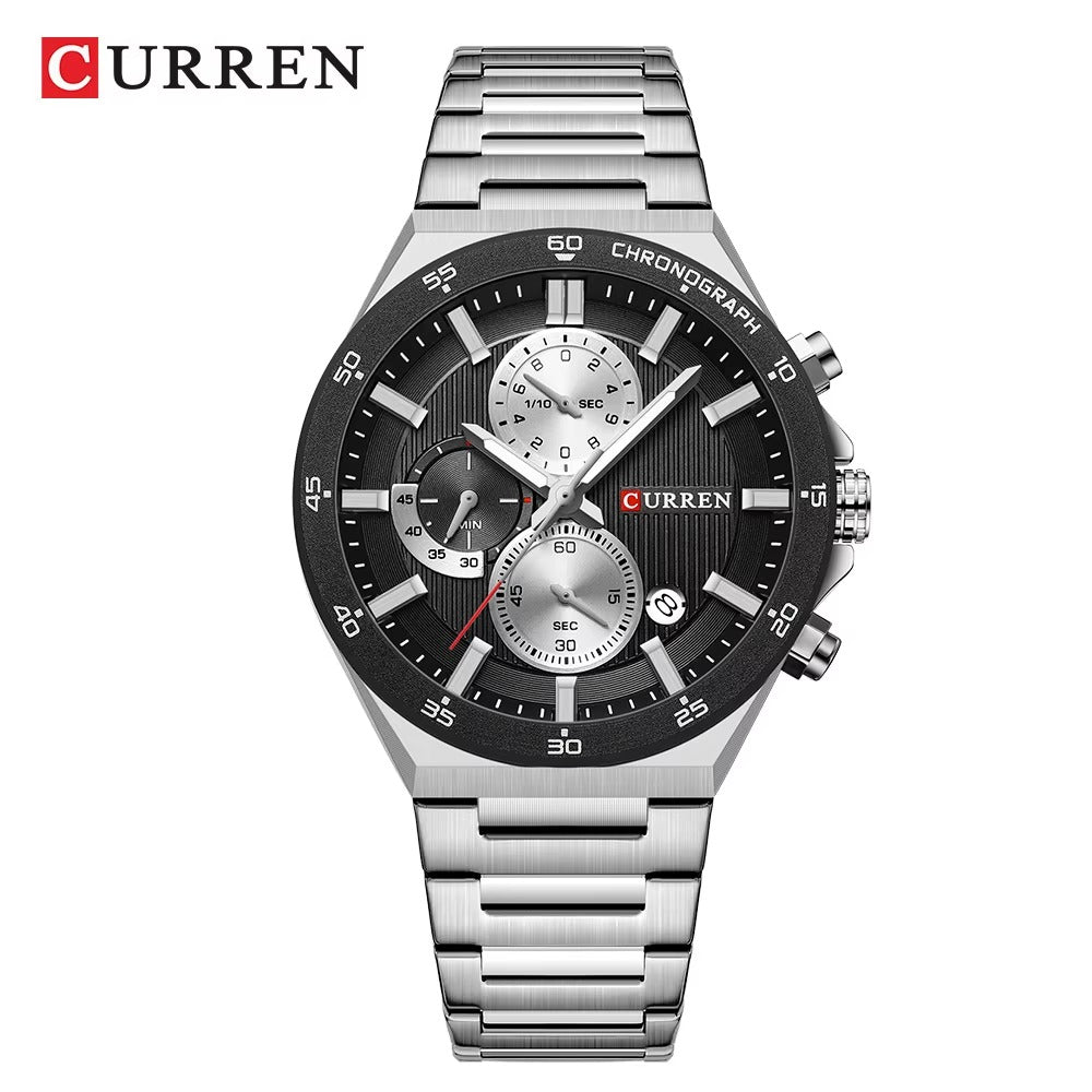 Reloj Curren 8481 — Acero Inoxidable Premium