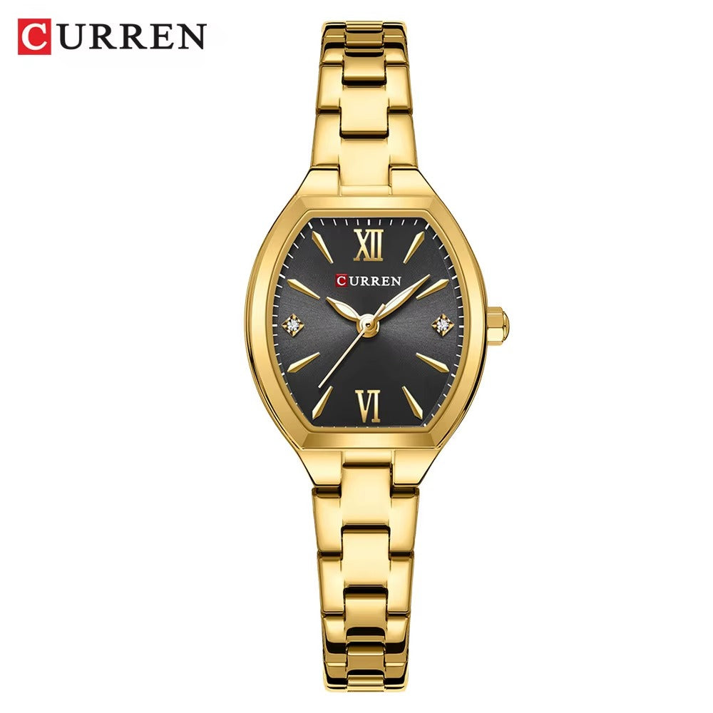 Reloj Curren 9112 — Elegancia Femenina con Pulsera Metálica