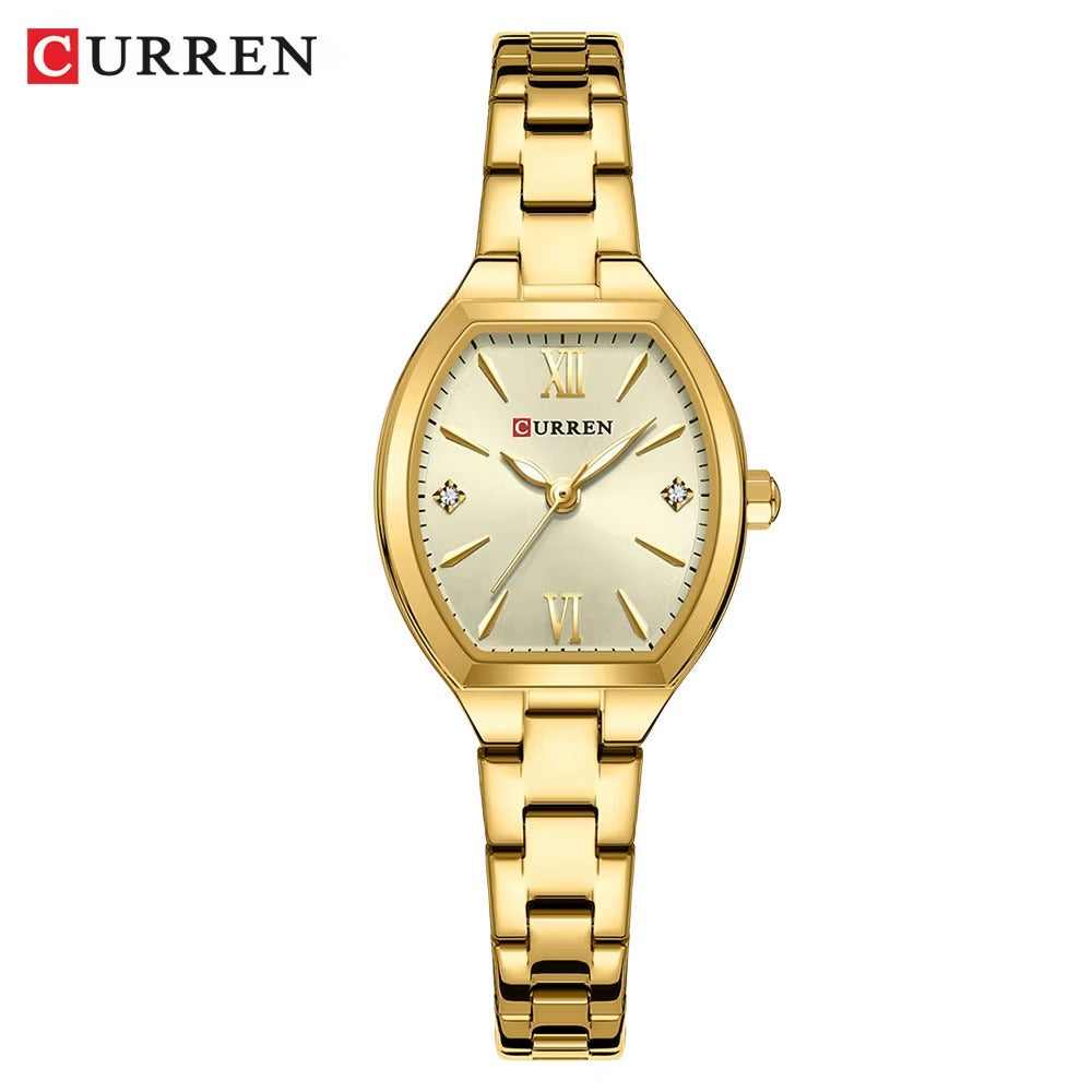 Reloj Curren 9112 — Elegancia Femenina con Pulsera Metálica