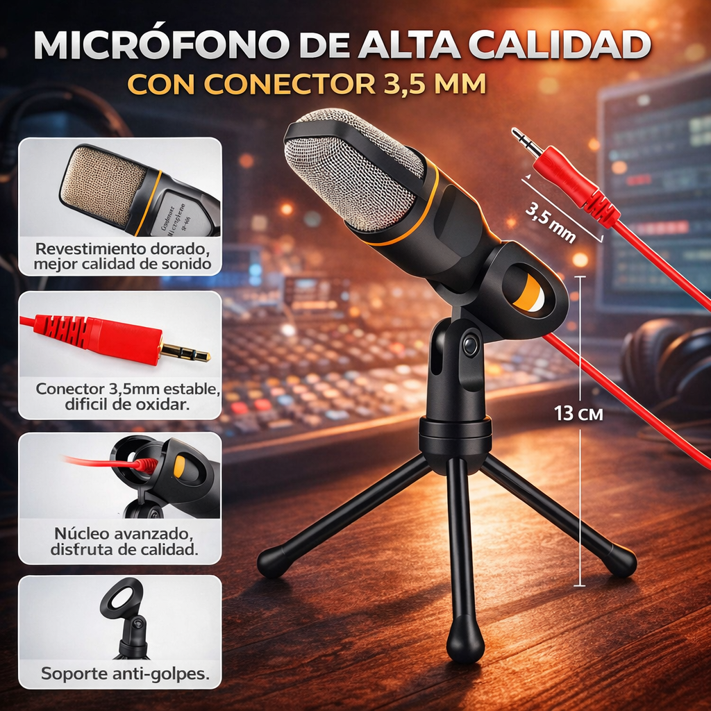 Micrófono Condensador Profesional SF-666