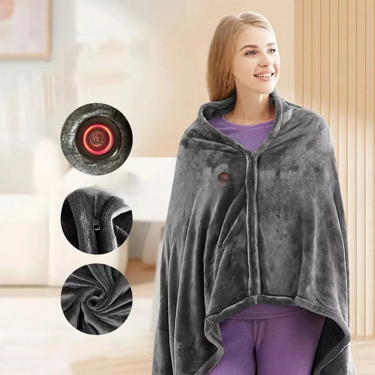 Manta Térmica Eléctrica — Calor Envolvente para tus Noches de Frío