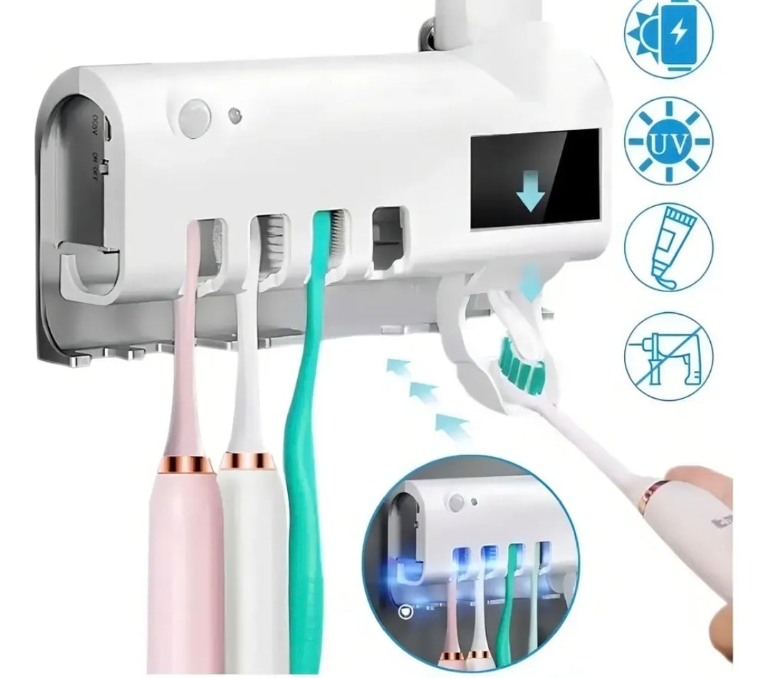 Esterilizador UV para Cepillos Dentales MIVOH: Elimina 99.9% de Bacterias en 5 Minutos