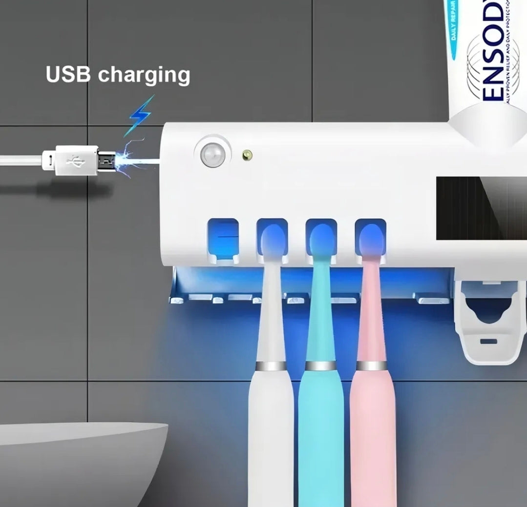 Esterilizador UV para Cepillos Dentales MIVOH: Elimina 99.9% de Bacterias en 5 Minutos