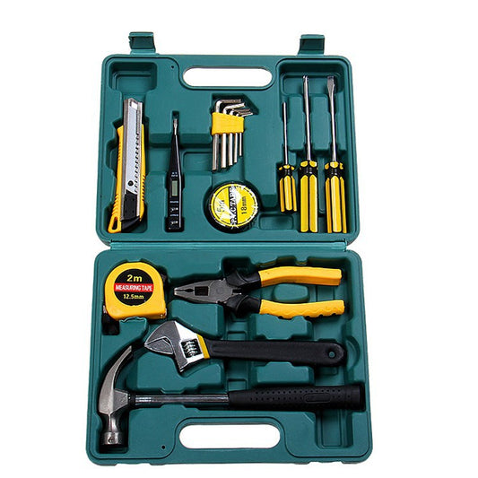 Juego de Herramientas 16 Piezas con Estuche — Kit Esencial para el Hogar