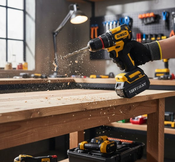 Taladro Brushless Sin Escobillas — Potencia Profesional con Tecnología Libre de Mantenimiento