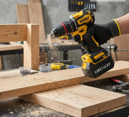 Taladro Brushless Sin Escobillas — Potencia Profesional con Tecnología Libre de Mantenimiento