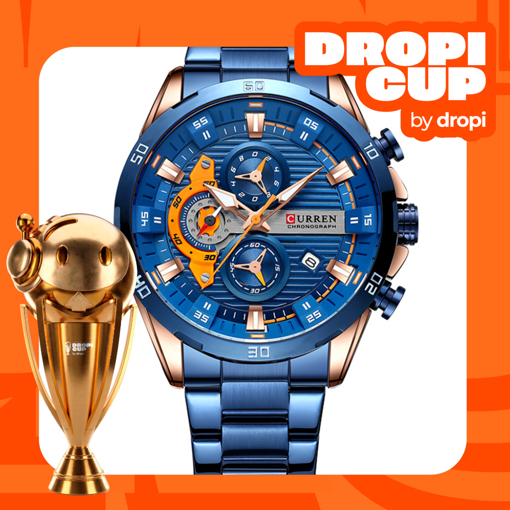 Reloj Curren 8402 — Acero Inoxidable, Estilo Clásico