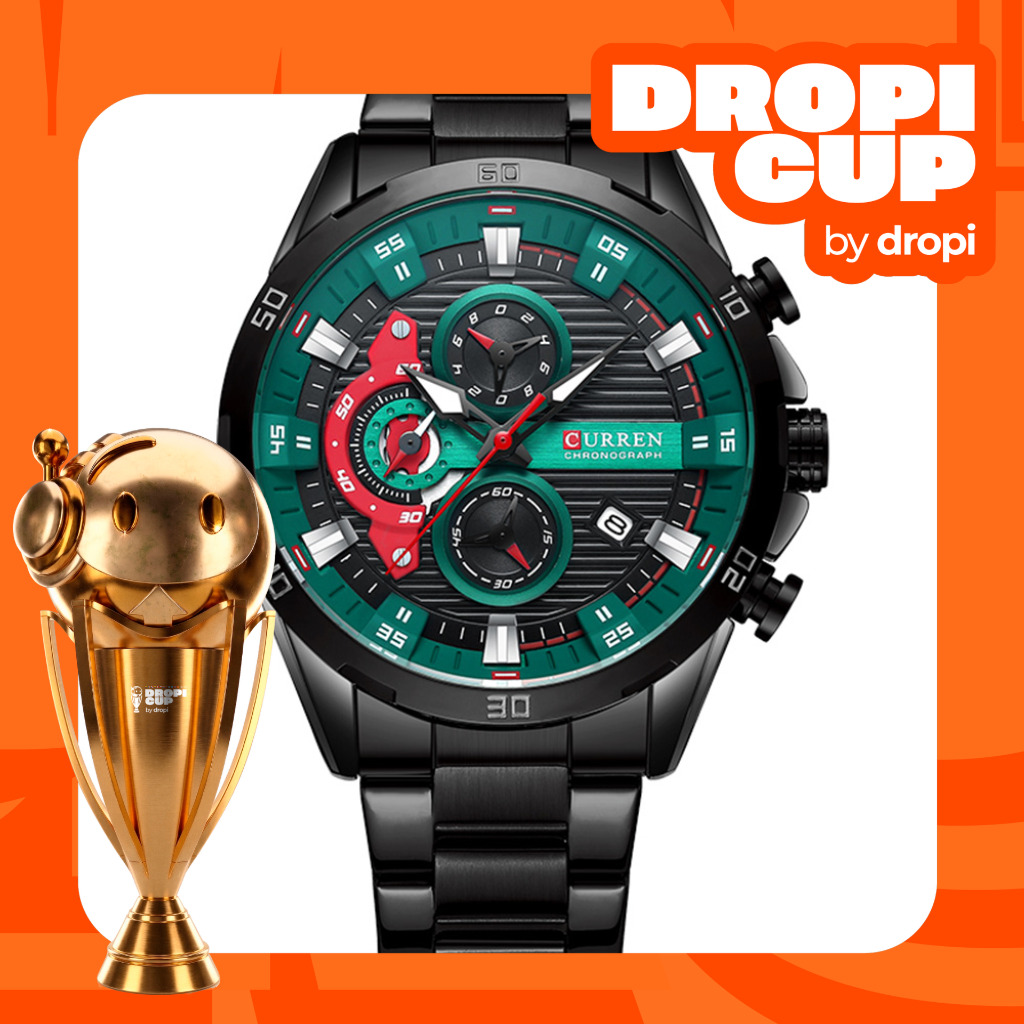 Reloj Curren 8402 — Acero Inoxidable, Estilo Clásico