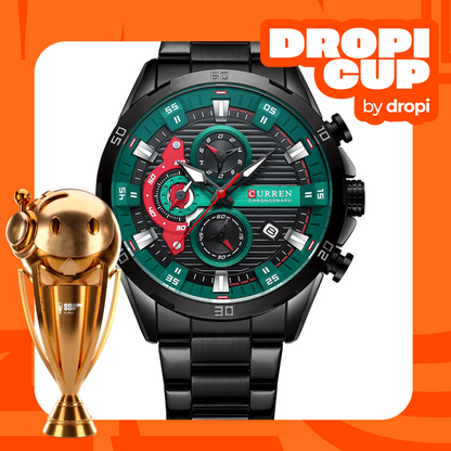 Reloj Curren 8402 — Acero Inoxidable, Estilo Clásico