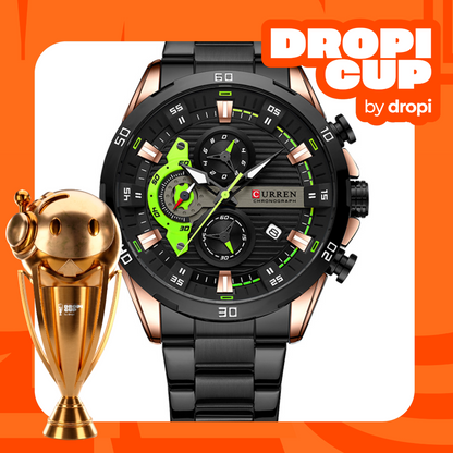 Reloj Curren 8402 — Acero Inoxidable, Estilo Clásico