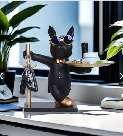 Estatua Decorativa Bulldog Francés - vista alternativa