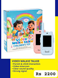 Video Walkie Talkies para niños